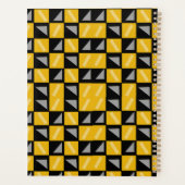 Back to School Chessboard Pattern – Rulers & Trian Planner (Achterkant)