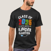 Back To School Class Of 2035 Kindergarten Teacher  T-shirt (Voorkant)