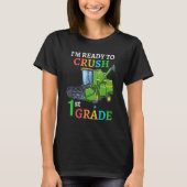 Back To School Combine Harvester I'm Ready to Crus T-shirt (Voorkant)