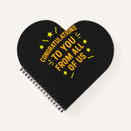 Back to School Congratulations – Quote  Notitieboek