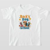 Back to School Cute Cat T-Shirt (Laagn)