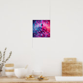 Back to School Dreamy Neon Floating Vision Poster (Keuken)