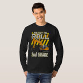 Back To School  Excavator Ready To Roll 2nd Grade T-shirt (Voorkant volledig)