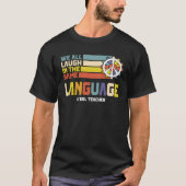 Back To School First Day ESL Teacher ESOL Student  T-shirt (Voorkant)
