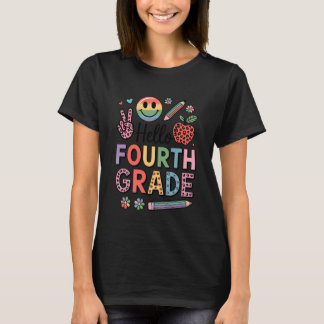 Back To School Fourth Grade Boys Girl Teacher T-shirt
