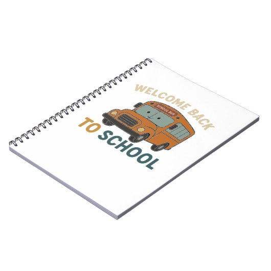 Back to School |funny and cute Notitieboek (Linkerzijde)