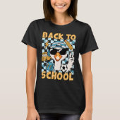 Back To School Funny Silly Goose First Day Of Scho T-shirt (Voorkant)