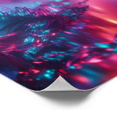 Back to School Futuristic Crystal Glow Poster (Hoek)