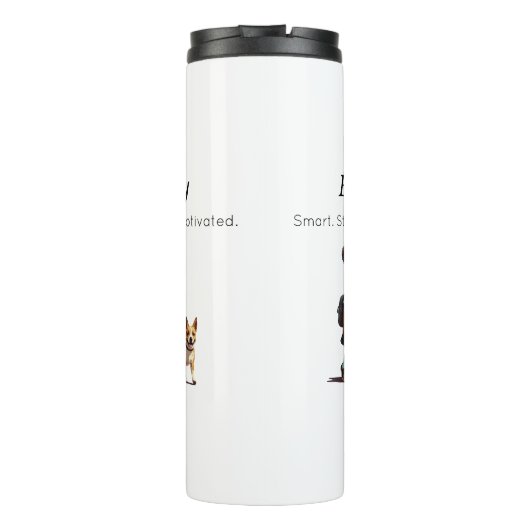Back to School Girl Tumbler Thermosbeker (Achterkant)