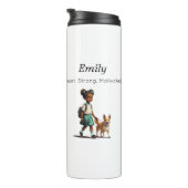 Back to School Girl Tumbler Thermosbeker (Geroteerd rechts)