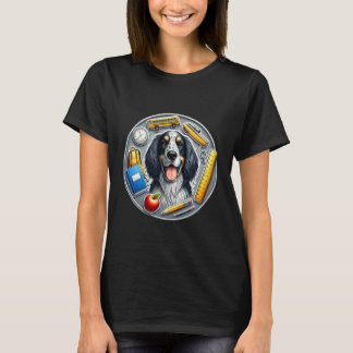 Back To School Gordon Setter Dog Boy Girl Owner St T-shirt