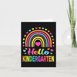 Back to School Hello Kindergarten Squad Teachers W Kaart