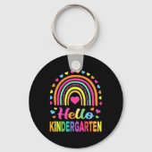 Back to School Hello Kindergarten Squad Teachers W Sleutelhanger (Achterkant)