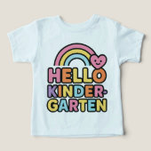 Back to School Hello Kindergarten Teacher Kids (Design voorkant)