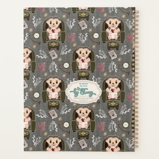 Back to School / Holly the Hedgehog Planner (Achterkant)