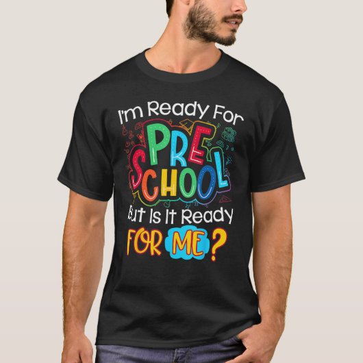 Back To School I m Ready To Crush Preschool Teache T-shirt (Voorkant)
