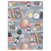 Back-to-School Klembord voor Meisjes (Achterkant)