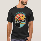 Back To School   Let The 8th Grade Adventure Begin T-shirt (Voorkant)