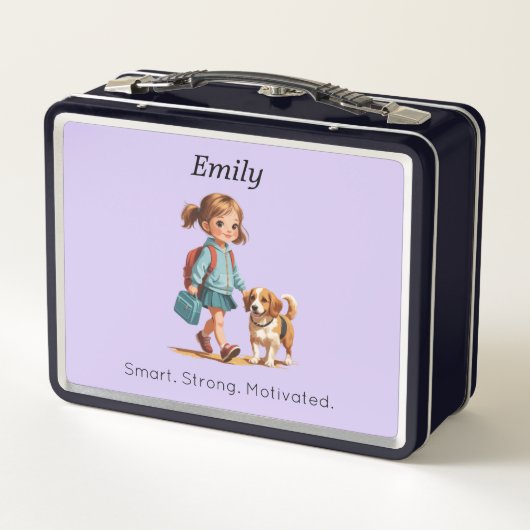 Back to School Lunch Box – Personalized (Achterkant)
