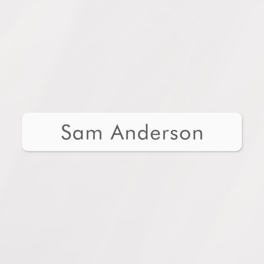 Back to School Name Labels for Kids (Design 2)