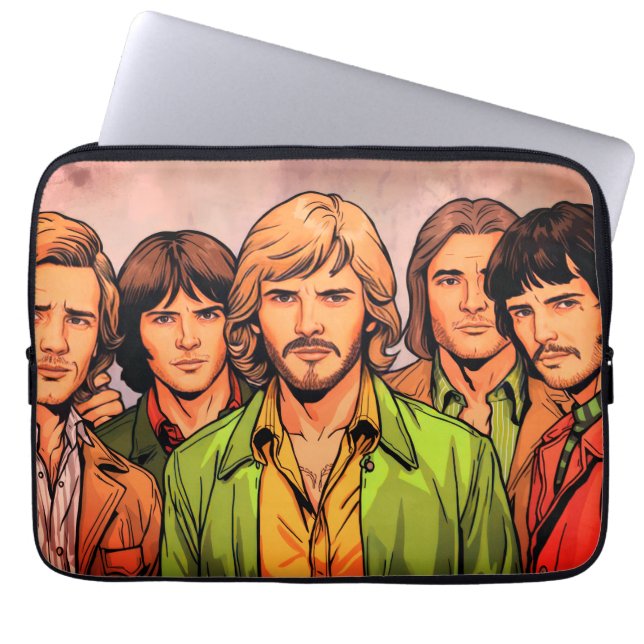 Back to School Neoprene 13 inch Laptop Sleeve (Voorkant)