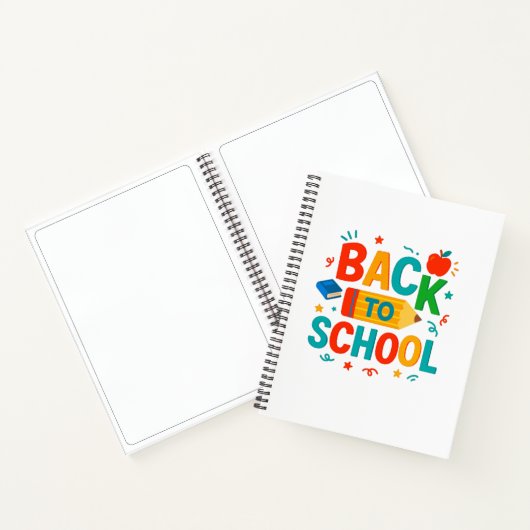 Back to school  notitieboek (Binnen)