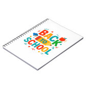 Back to school  notitieboek (Linkerzijde)