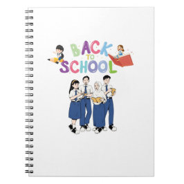 back to school notitieboek