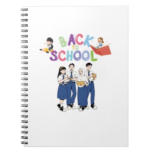 back to school notitieboek (Voorkant)