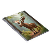 Back To School Origami Moose  Notitieboek (Rechterzijde)