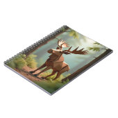 Back To School Origami Moose  Notitieboek (Linkerzijde)