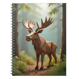 Back To School Origami Moose  Notitieboek