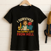 Back-to-School Ouder Shirt; Grappige School Ouder T-shirt