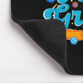 Back to school outer space teacher first grade muismat (Hoek)