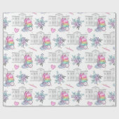 Back to School Pattern Cadeaupapier (Vlak)