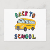Back to school postcard briefkaart (Voorkant)