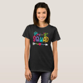 Back To School Pre K Squad Happy First Day Of Sch T-shirt (Voorkant volledig)
