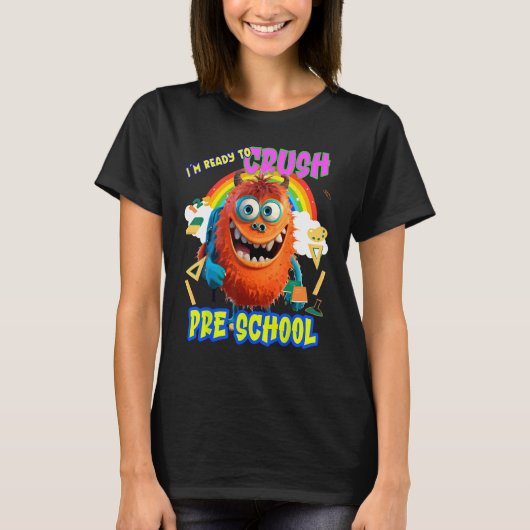 Back to School Preschool T-shirt (Voorkant)