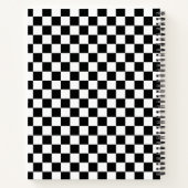 Back-to-School Racing Monster Truck, Rang toevoege Notitieboek (Achterkant)