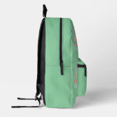 Back to School Rainbow / Regreso Arcoíris Escolar Bedrukte Rugzak (Links)