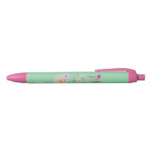 Back to School Rainbow / Regreso Arcoíris Escolar Zwarte Inkt Pen (Bovenkant)