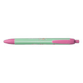 Back to School Rainbow / Regreso Arcoíris Escolar Zwarte Inkt Pen (Achterkant)