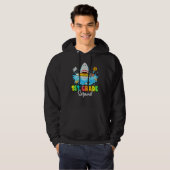 Back To School Ready To Crush 1st Grade Squad Shar Hoodie (Voorkant volledig)
