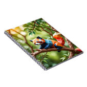 Back To School Red Panda Origami Notitieboek (Rechterzijde)