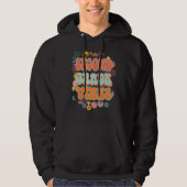 Back To School Second Grade Vibes Student Teacher  Hoodie (Voorkant)