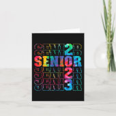 Back To School Senior 2023 Graduation or First Day Kaart (Voorkant)