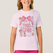 Back to School Shirt, Third Grade T shirt (Voorkant)