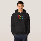 Back to School STEM Teacher Boys Girls Science Gee Hoodie (Voorkant volledig)