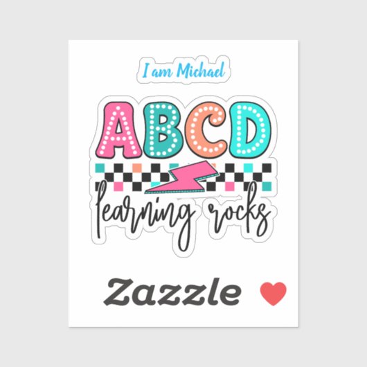 Back to School Sticker (Vel)