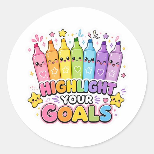 Back to School Stickers | Markeer Je Doelen (Voorkant)